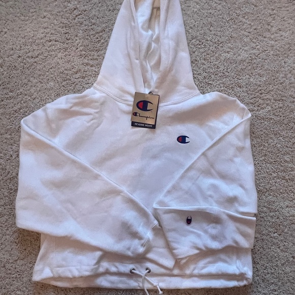 NWT Champion Reverse Weave Cinch Bottom Hoodie - Picture 2 of 5